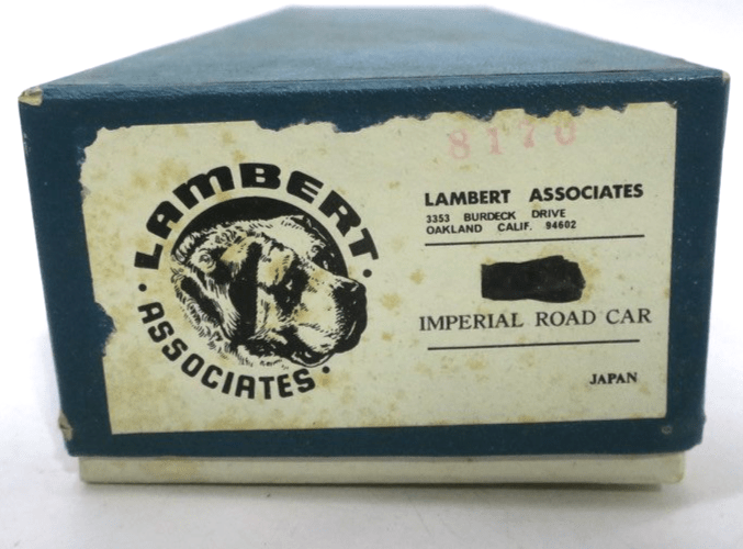 Lambert Associates HO Brass 8170 Imperial Road Car (Sleeper) PRR NOS - WISE GUYS HOBBIES LLC