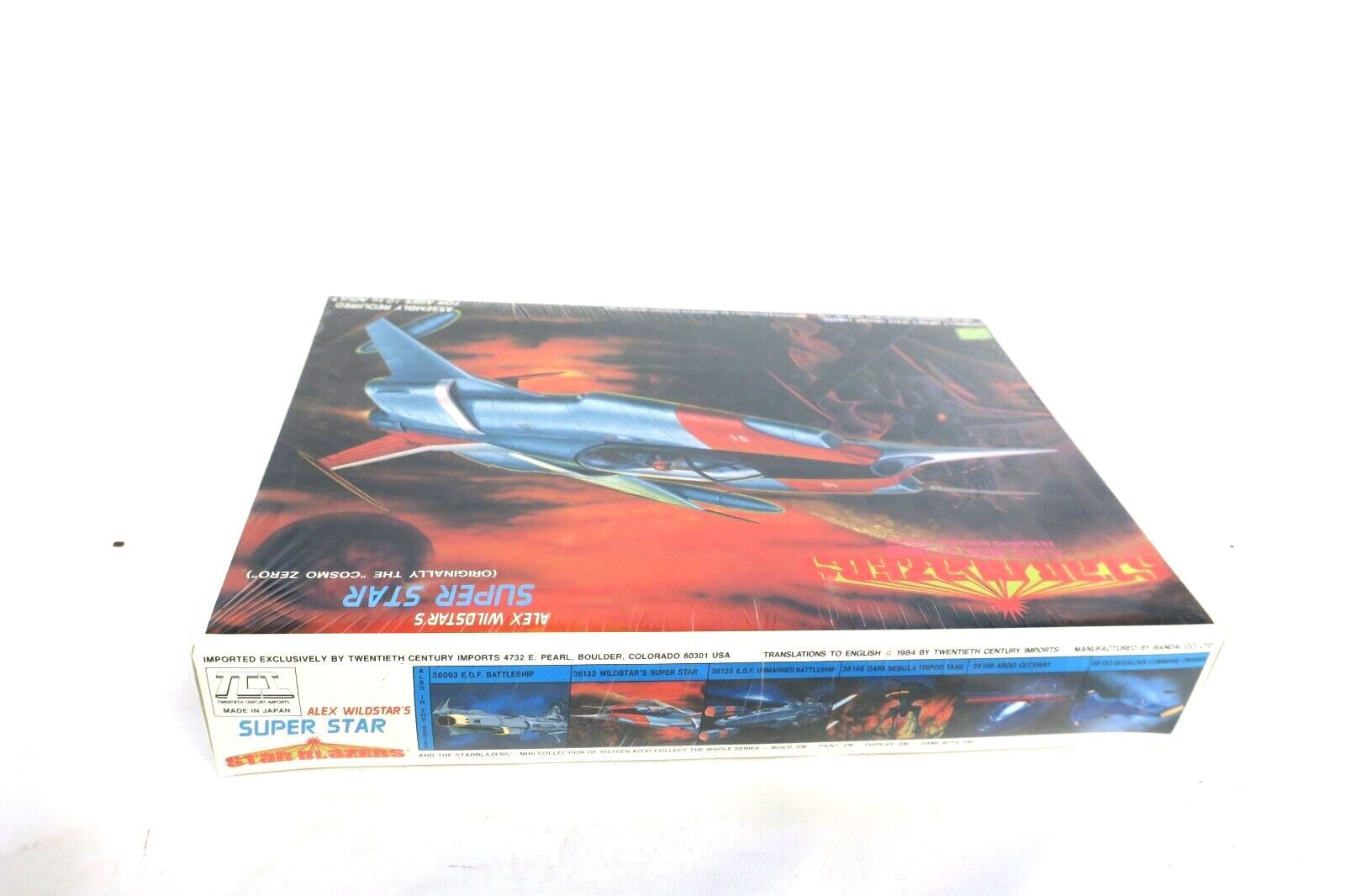 TCI 1985 Star Blazers Alex Wild Star's Super Star Ship MIB 36132 Model Kit E2 - WISE GUYS HOBBIES LLC