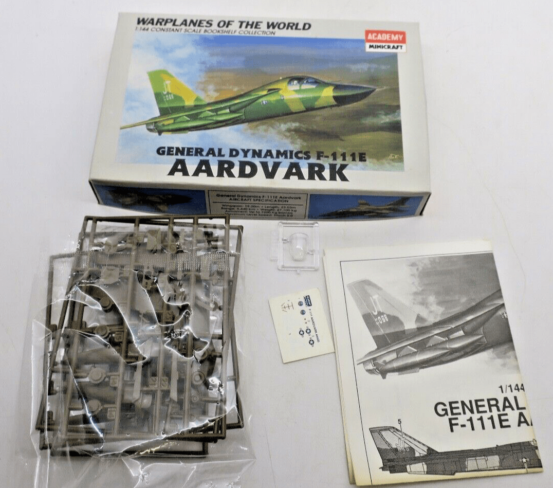 Academy 1/144 General Dynamics F-111E Aardvark Model Kit 4420 - WISE GUYS HOBBIES LLC