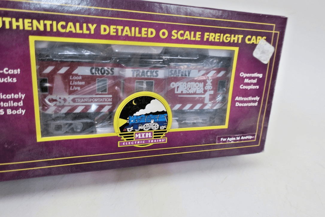 MTH TRAIN PREMIER 20 - 91264 CSX (CAR 904079) BAY WINDOW CABOOSE - WISE GUYS HOBBIES LLC