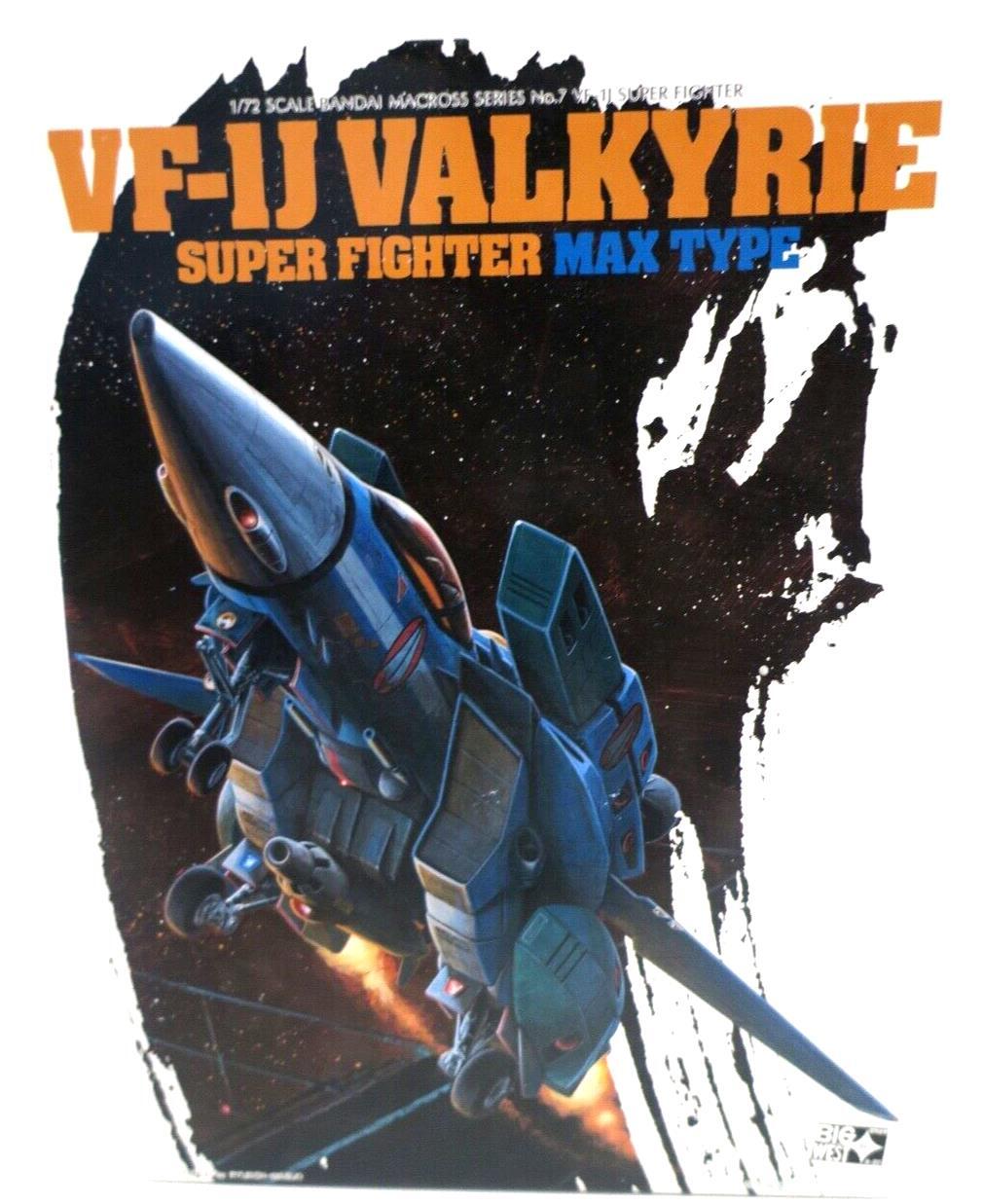 Bandai Macross 1/72 Super Fighter Valkyrie VF-1J Max Type Model Kit No. 7 - WISE GUYS HOBBIES LLC