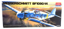Academy 1/72 BF109G-14 Messerschmitt Model Kit FA200