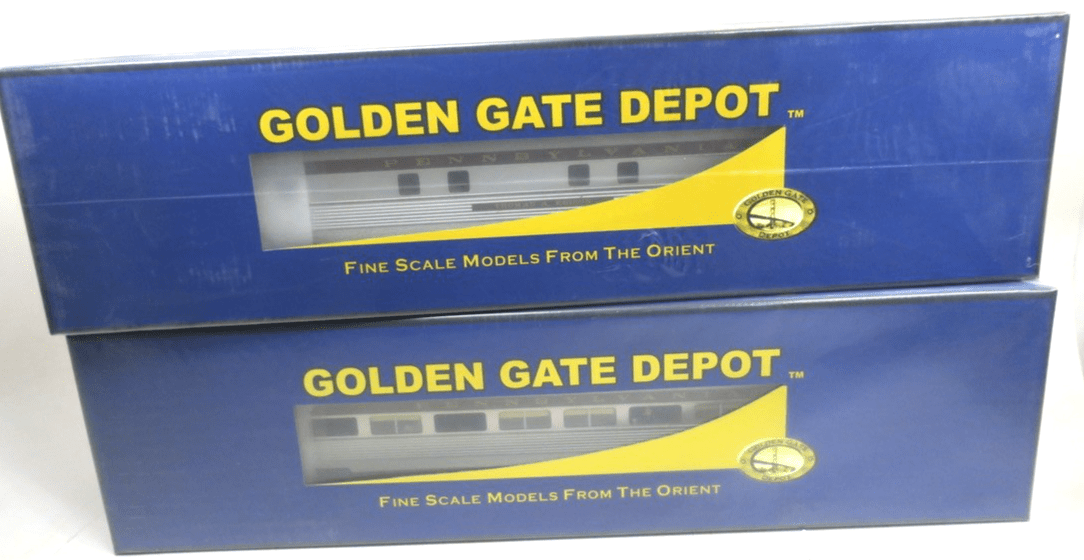GOLDEN GATE DEPOT O SCALE 2 - RAIL PRR CONGRESSIONAL LIMITED 4 - PACK SET 2 - WISE GUYS HOBBIES LLC