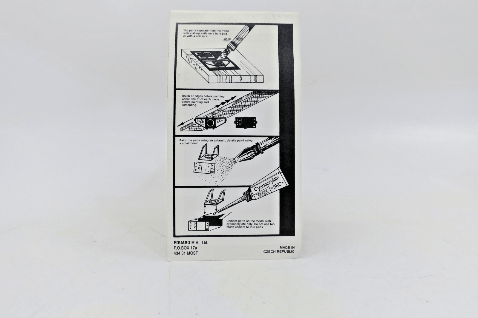 Eduard Photo Etch 1/72 Brewster Buffalo Detail Set 48 - 033 - WISE GUYS HOBBIES LLC
