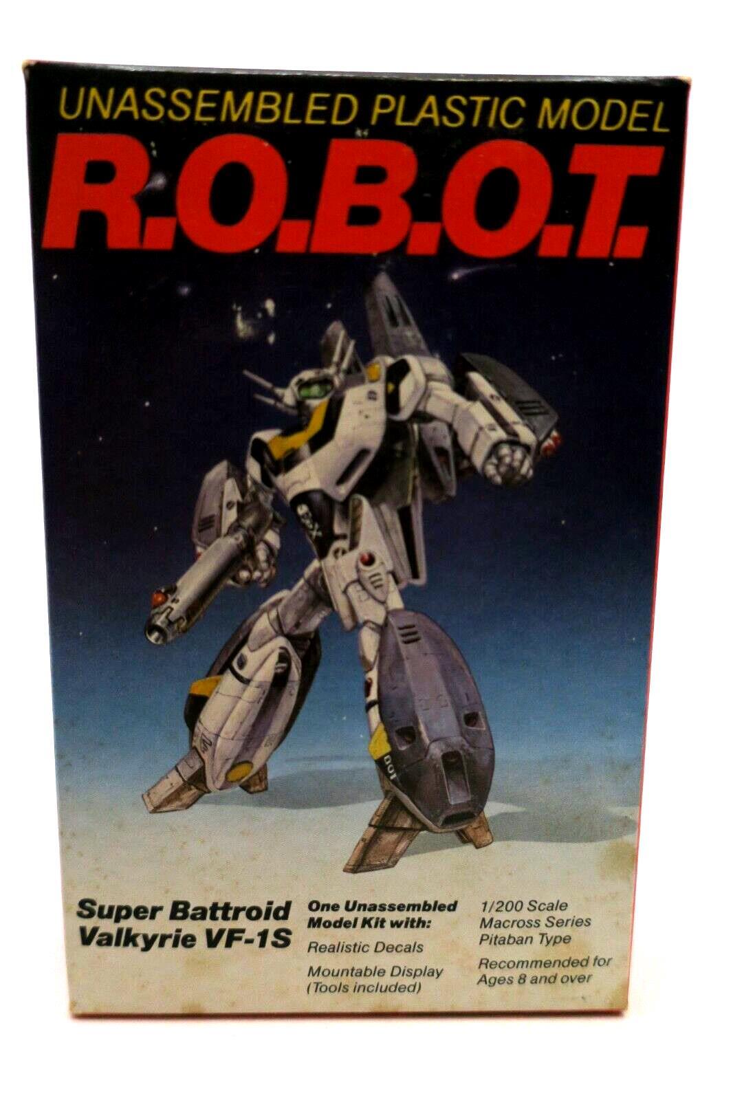 Testors Robots Macross 1/200 Super Battroid VF-1S 0038 Used in Battletech - WISE GUYS HOBBIES LLC