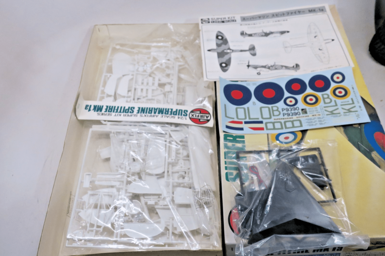 Airfix 1/24 Supermarine Spitfire Mk1a Model Kit 12001-6 - WISE GUYS HOBBIES LLC