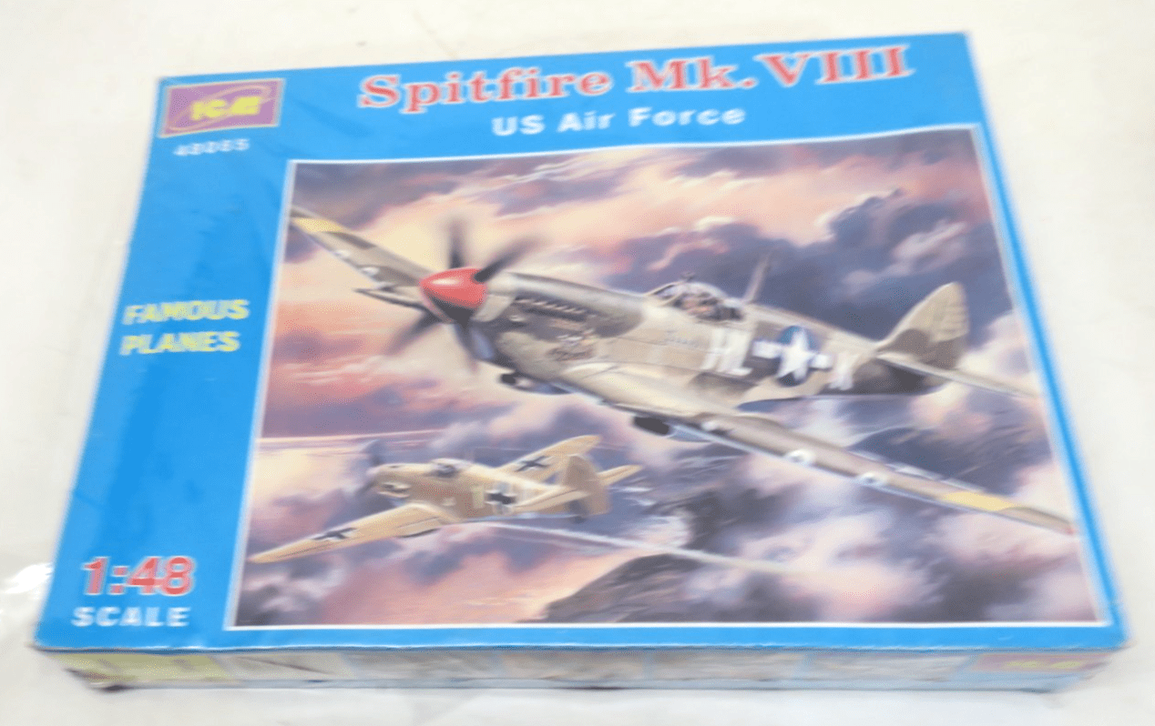 ICM 1/48 Spitfire Mk.VIII U.S. Air Force Model Kit 48065 SEALED - WISE GUYS HOBBIES LLC