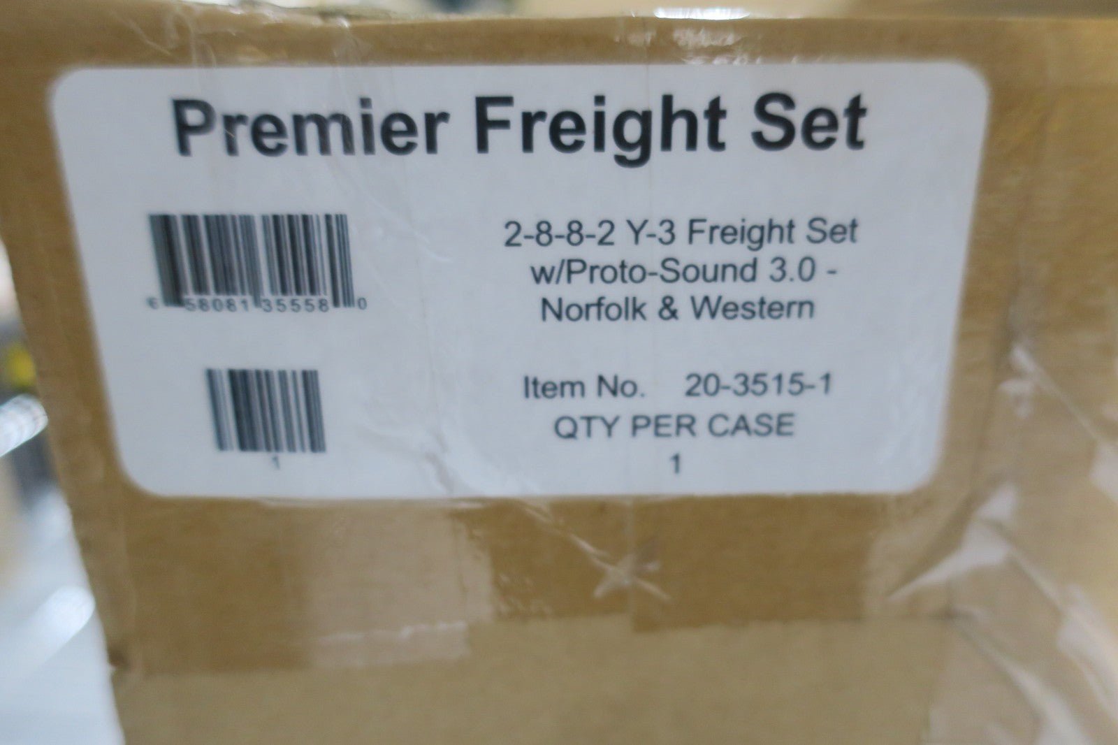 Norfolk & Western O Scale Premier 2 - 8 - 8 - 2 Y - 3 Freight Set w/Proto - Sound 3.0 3515 - WISE GUYS HOBBIES LLC