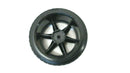 1/10 Scale On-Road 6 Spoke Black Red Lip Rims V-Tread Hard Compound Drift Wheels