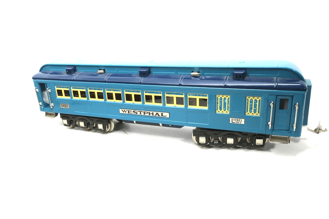 Lionel Classics Standard Gauge Blue Comet 3-Car Passenger Set 6-13408 (9,10,11) - WISE GUYS HOBBIES LLC