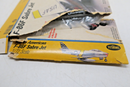 Testors 1/72 F-86F Sabre Jet Plastic Model Kit