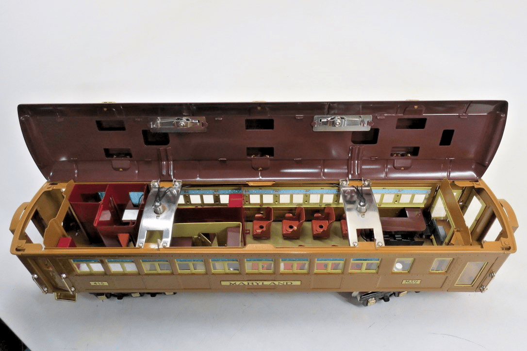 Lionel Classics 13404 California State Passenger Car 2 - Tone Green 1 - 412 - WISE GUYS HOBBIES LLC