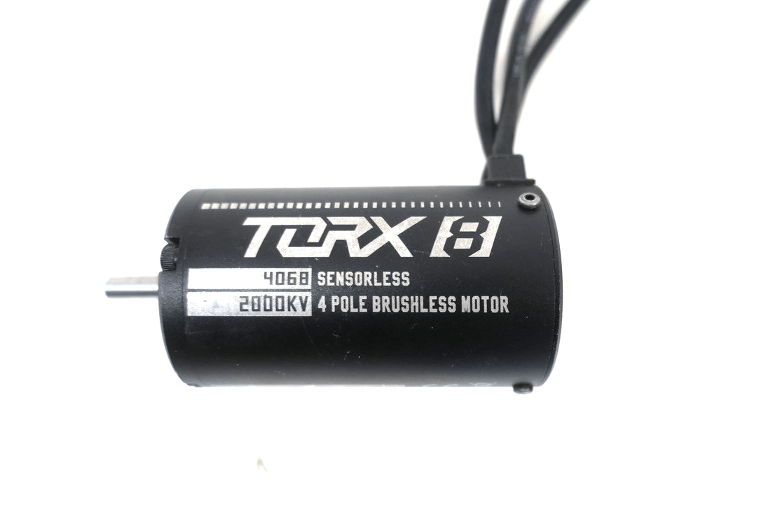 Torx 8 Brushless Engine Sensorless 4068 4 Poles 2000 KV K9R Motor - WISE GUYS HOBBIES LLC