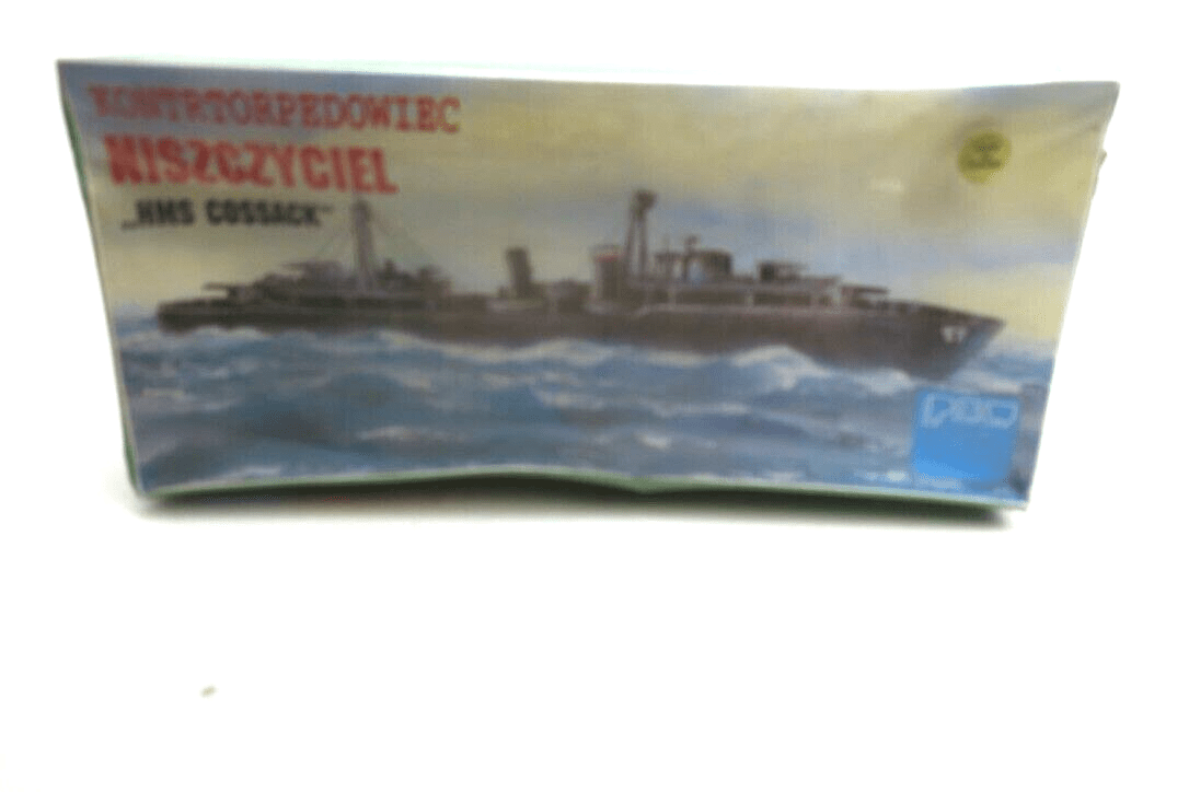 PZW Kontrtorpedowiec Niszczyciel HMS Cossack 1:600 Model Kit - WISE GUYS HOBBIES LLC