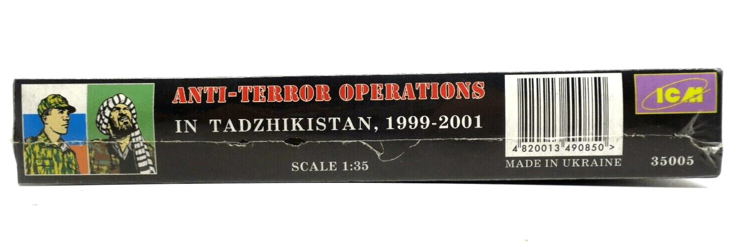 ICM 1/35 Anti-Terror Operations In Tadzhikistan 1999-2001 Model Kit - WISE GUYS HOBBIES LLC
