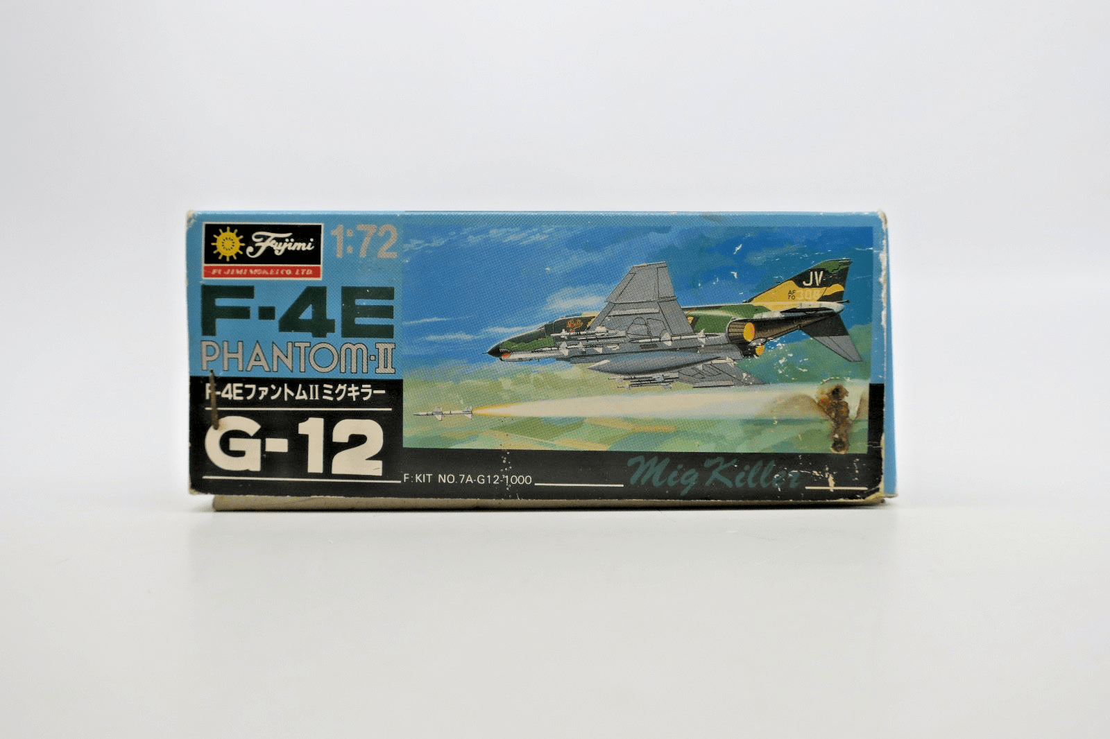 Vintage Fujimi 1/72 F - 4E Phantom II MiG Killer Model Kit G - 12 - WISE GUYS HOBBIES LLC
