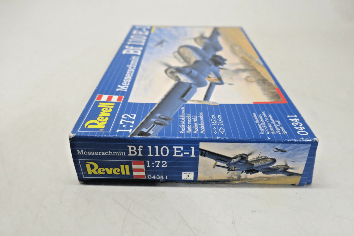 Revell 1/72 Messerschmitt BF - 110 E - 1 Model Kit 04341 UNOPENED - WISE GUYS HOBBIES LLC
