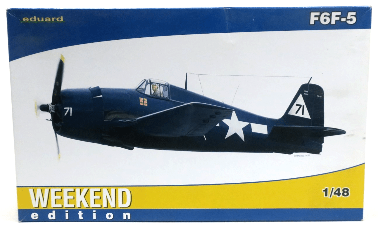 Eduard 1/48 F6F-5 Plastic Model Kit 8434 - WISE GUYS HOBBIES LLC