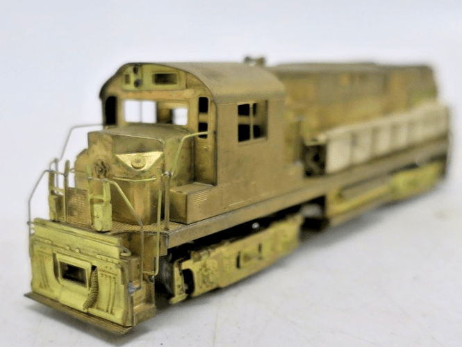 Vintage Alco Models DL - 640 HO Brass Diesel Train Locomotive Unpainted - WISE GUYS HOBBIES LLC