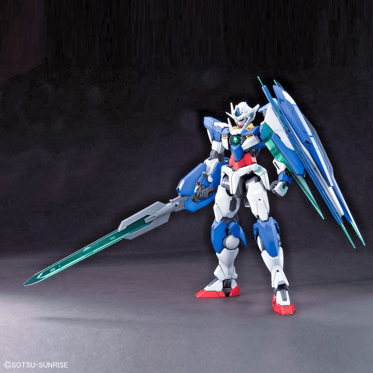 NEW Bandai MG 1/100 00 Qan[T] Model Kit - WISE GUYS HOBBIES LLC