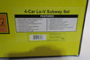 MTH RailKing 30 - 2447 - 1 NYC MTA LO - V interborough 4 - car subway set - WISE GUYS HOBBIES LLC