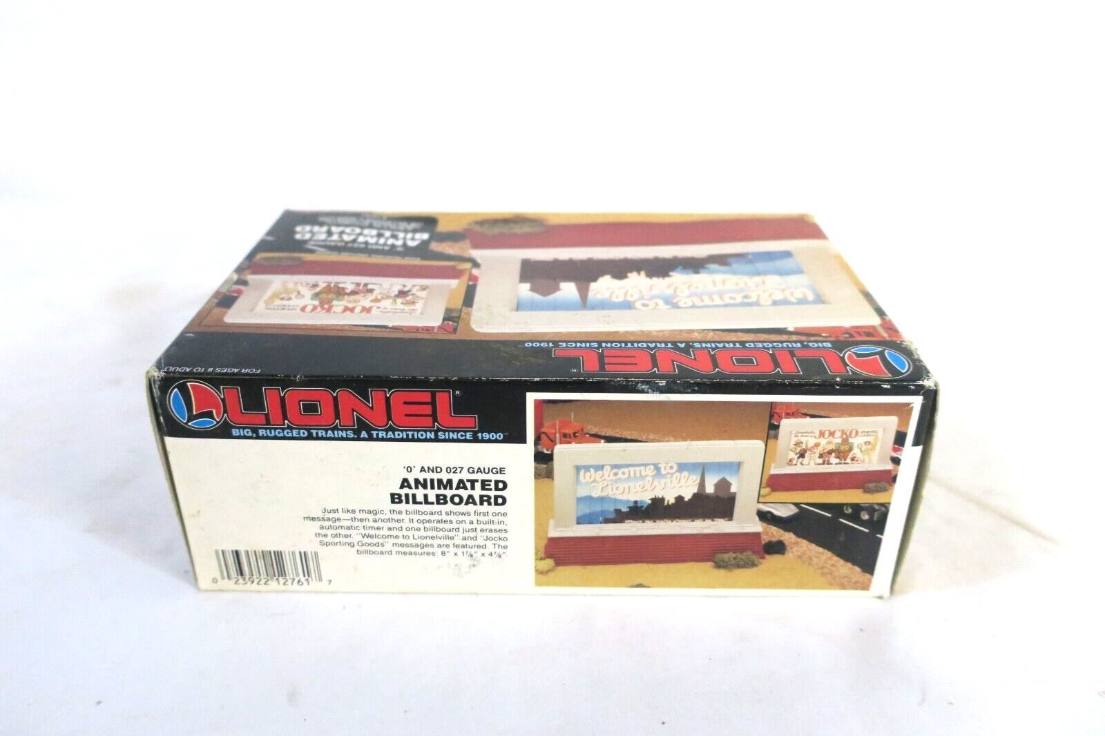 LIONEL 6-12761 ANIMATED BILLBOARD (LIONELVILLE) NEW OLD STOCK - WISE GUYS HOBBIES LLC