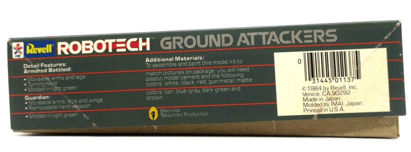 Revell 1/170 Robotech 2 in 1 Kit Ground Attackers Model Kit 1137 - WISE GUYS HOBBIES LLC