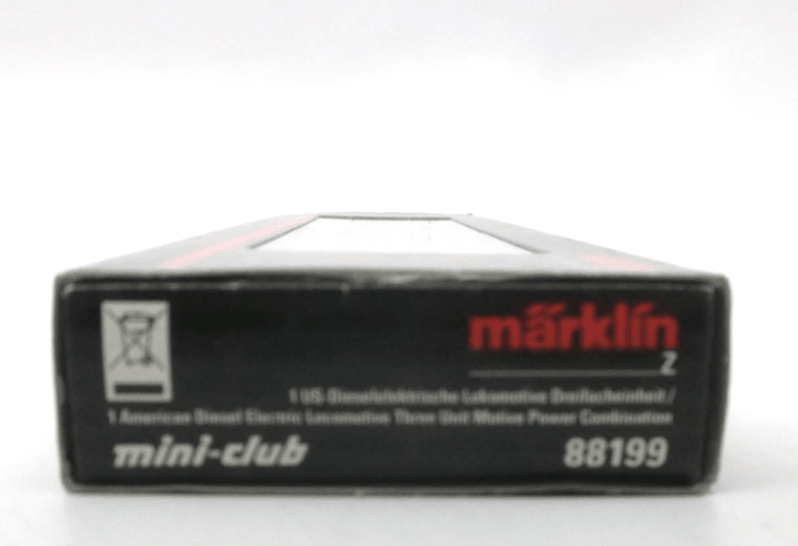 MARKLIN Z SCALE 88199 KANSAS CITY SOUTHERN EMD F7 A-B-A DIESEL ENGINE SET - WISE GUYS HOBBIES LLC