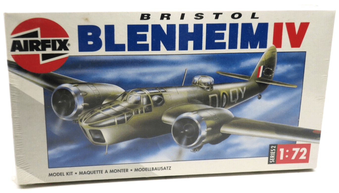 Sealed Airfix 1/72 Bristol Blenheim Model Kit - WISE GUYS HOBBIES LLC