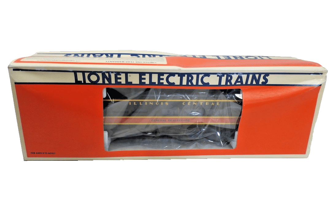 O Gauge 3 - Rail Lionel 6 - 7224 IC Illinois Central Diner Passenger Car 7224 - WISE GUYS HOBBIES LLC