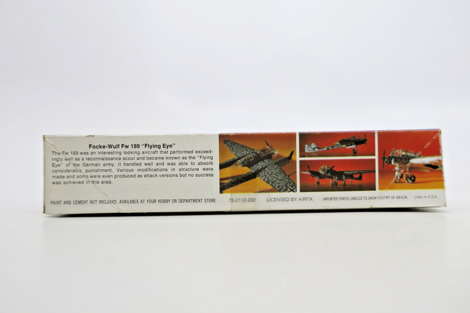MPC 1/72 FW 189 Flying Eye Model Kit 2 - 2112 - WISE GUYS HOBBIES LLC