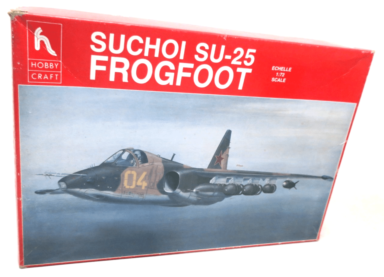 Hobby Craft 1/72 Suchoi SU - 25 Frogfoot Model Kit HC1382 - WISE GUYS HOBBIES LLC