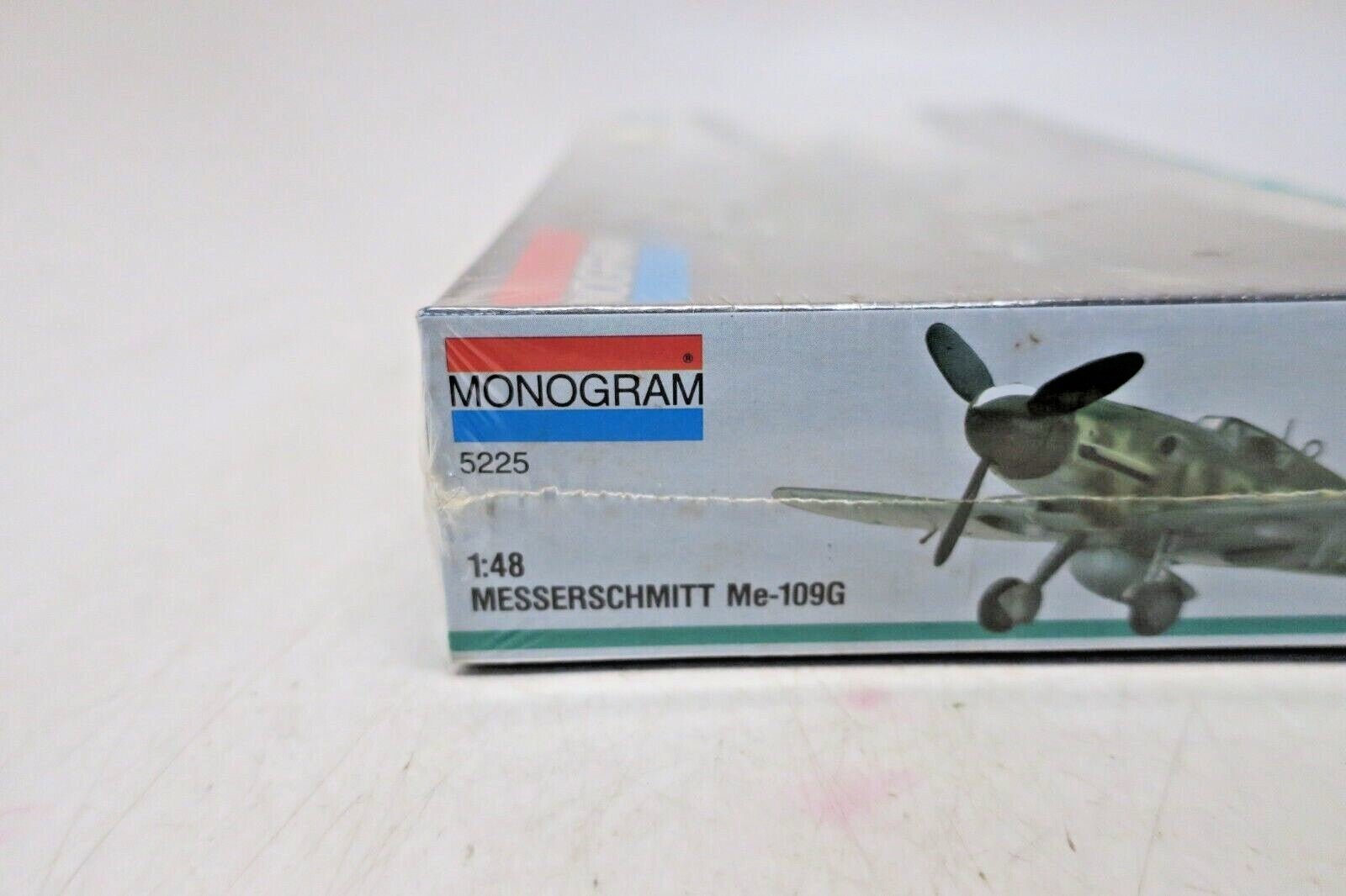 MONOGRAM 5225 MESSERSCHMITT ME-109G 1/48 SCALE. GJ - WISE GUYS HOBBIES LLC