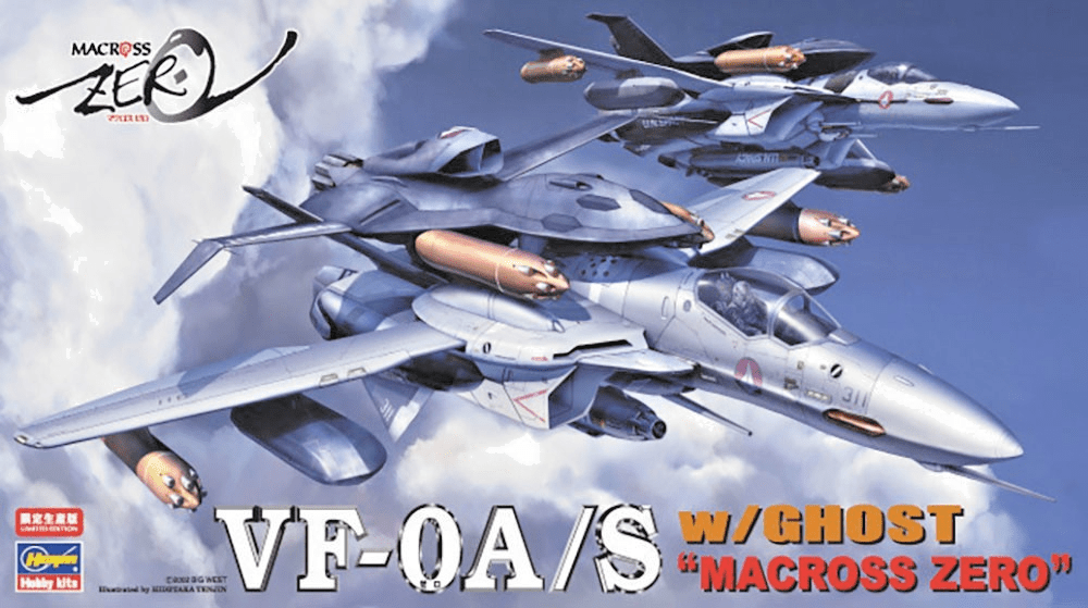 Hasegawa Macross Zero 1/72 VF - 0A/S w/ Ghost Model Kit - WISE GUYS HOBBIES LLC