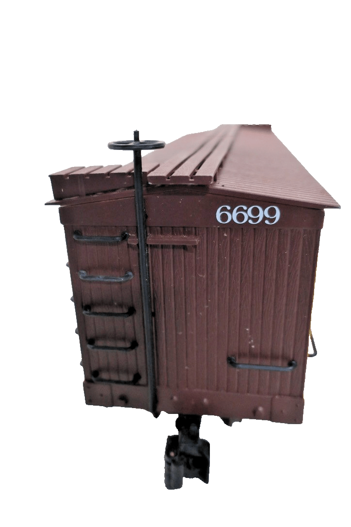 Bachmann 93368 G Scale Pennsylvania Boxcar, Metal Wheels 6699 Union Line Boxcar - WISE GUYS HOBBIES LLC