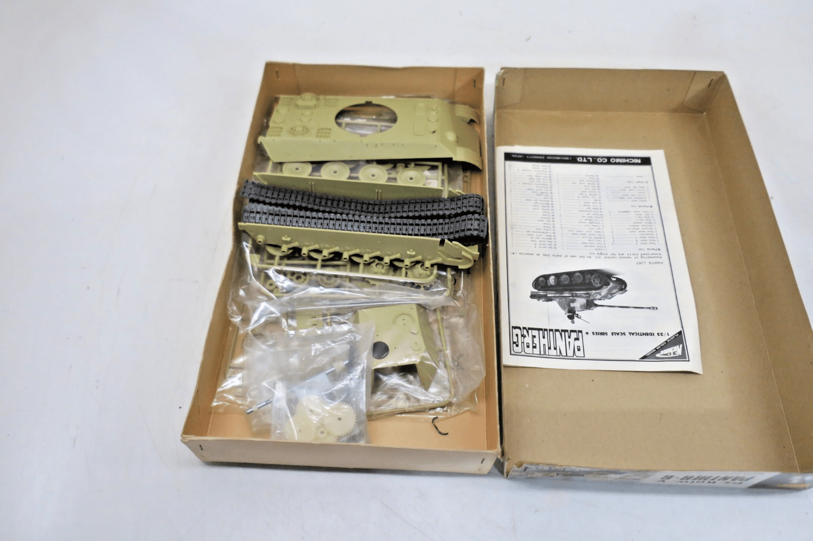 Nichimo 1/35 Pz.Kpfw. V "Panther - G" Model Kit R - 3524 - WISE GUYS HOBBIES LLC