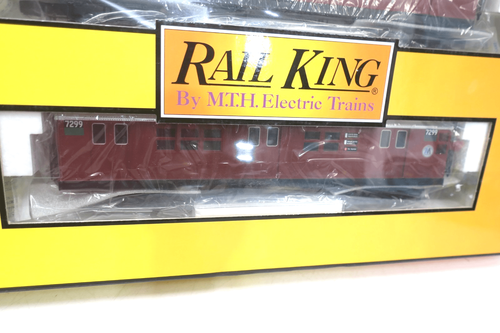 MTH Rail King MTA R - 21, 2 - Car Subway Add - On Non Powered 30 - 2198 - 3 - WISE GUYS HOBBIES LLC