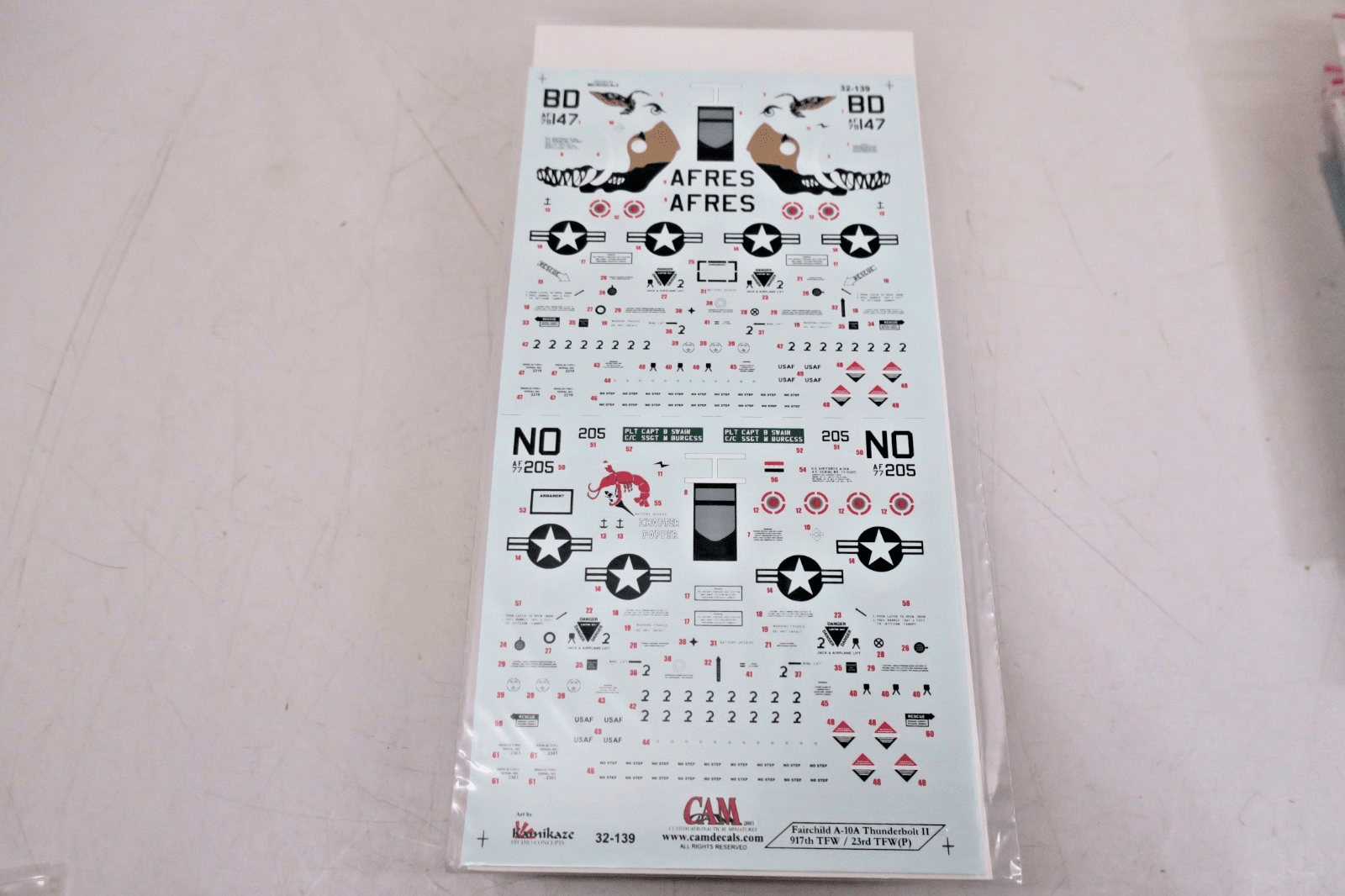 Cam Decals 1/32 General Purpose Military Aircraft Decals 32 - 139 - WISE GUYS HOBBIES LLC