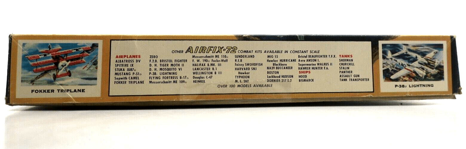 Vintage Airfix 1/72 JU 88 A-4 Junkers Model Kit - WISE GUYS HOBBIES LLC