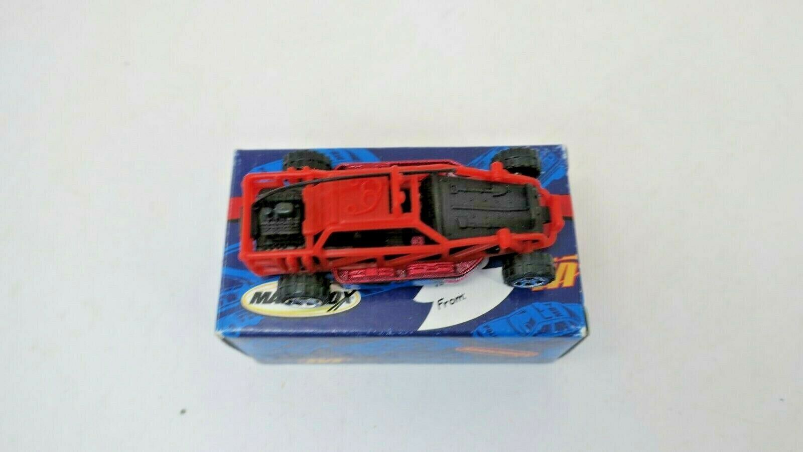 Vintage 1998 Mattel Matchbox 8cm Long Ocean Research 429 Dune Buggy IN BOX - WISE GUYS HOBBIES LLC