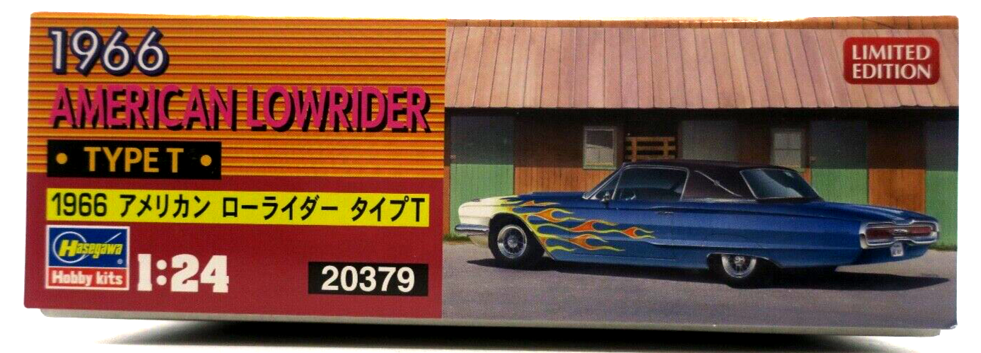 Hasegawa 1/24 1966 American Lowrider Type T Model Kit 20379 - WISE GUYS HOBBIES LLC