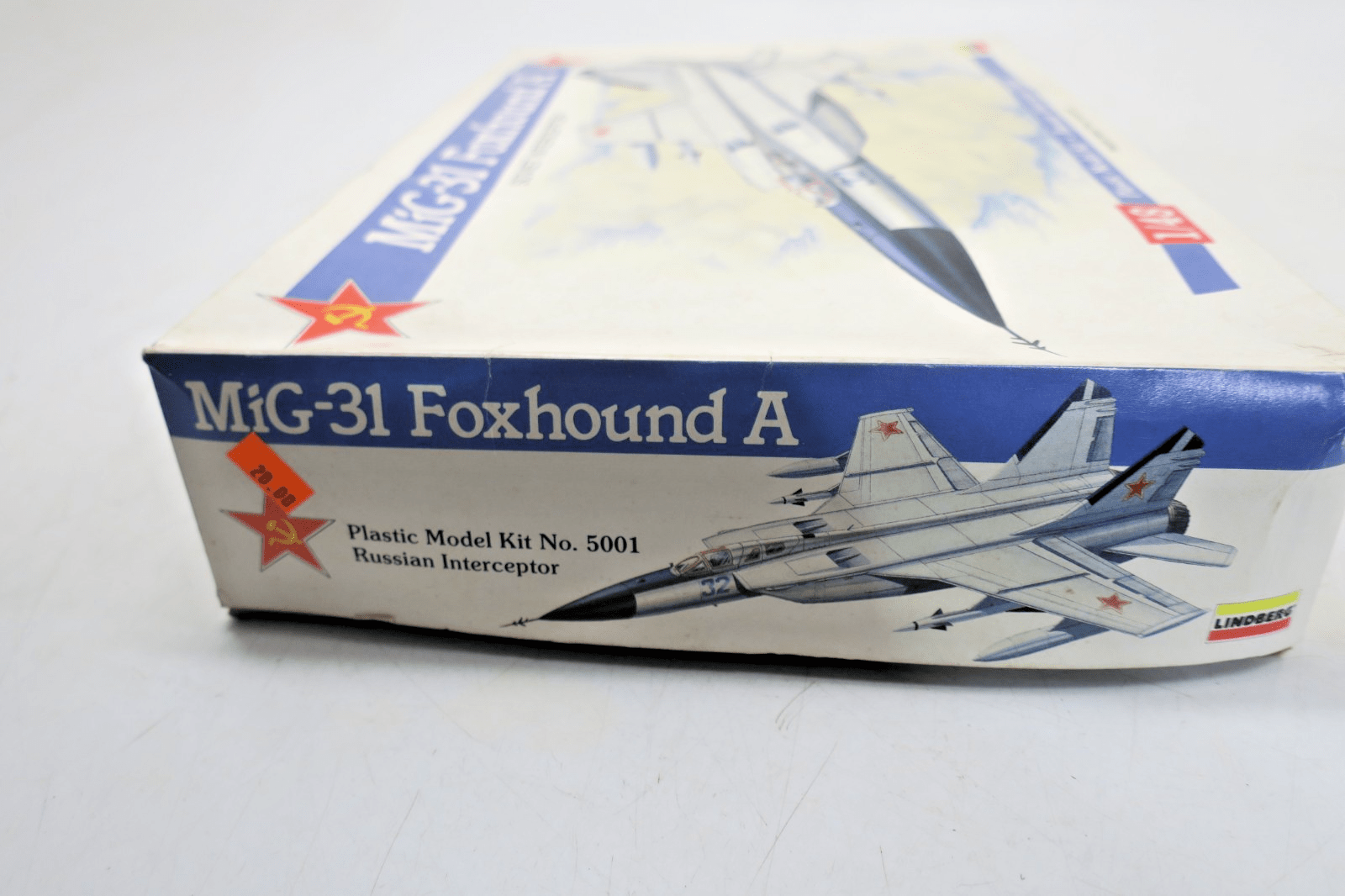Lindberg 1/48 MiG - 31 Foxhound A Model Kit 5001 - WISE GUYS HOBBIES LLC