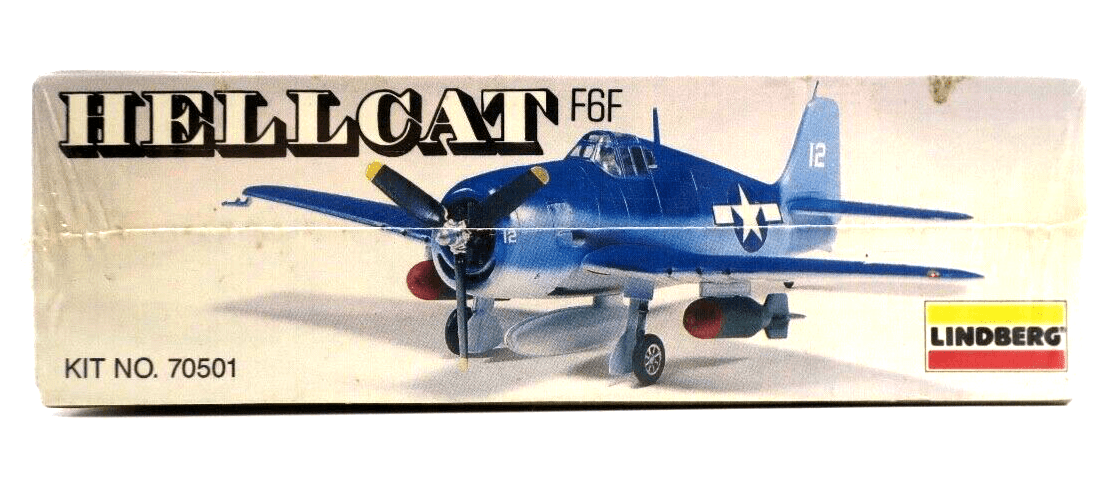 Lindberg Classic Replica Series 1/48 Grumman F6F Hellcat Model Kit - WISE GUYS HOBBIES LLC