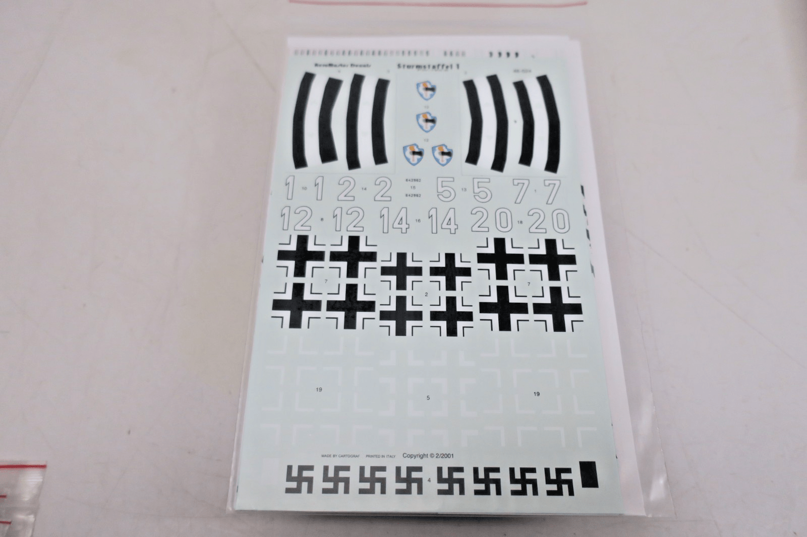 Aeromaster Decals 48 - 524 - Sturmstaffel 1 FW - 190's - WISE GUYS HOBBIES LLC