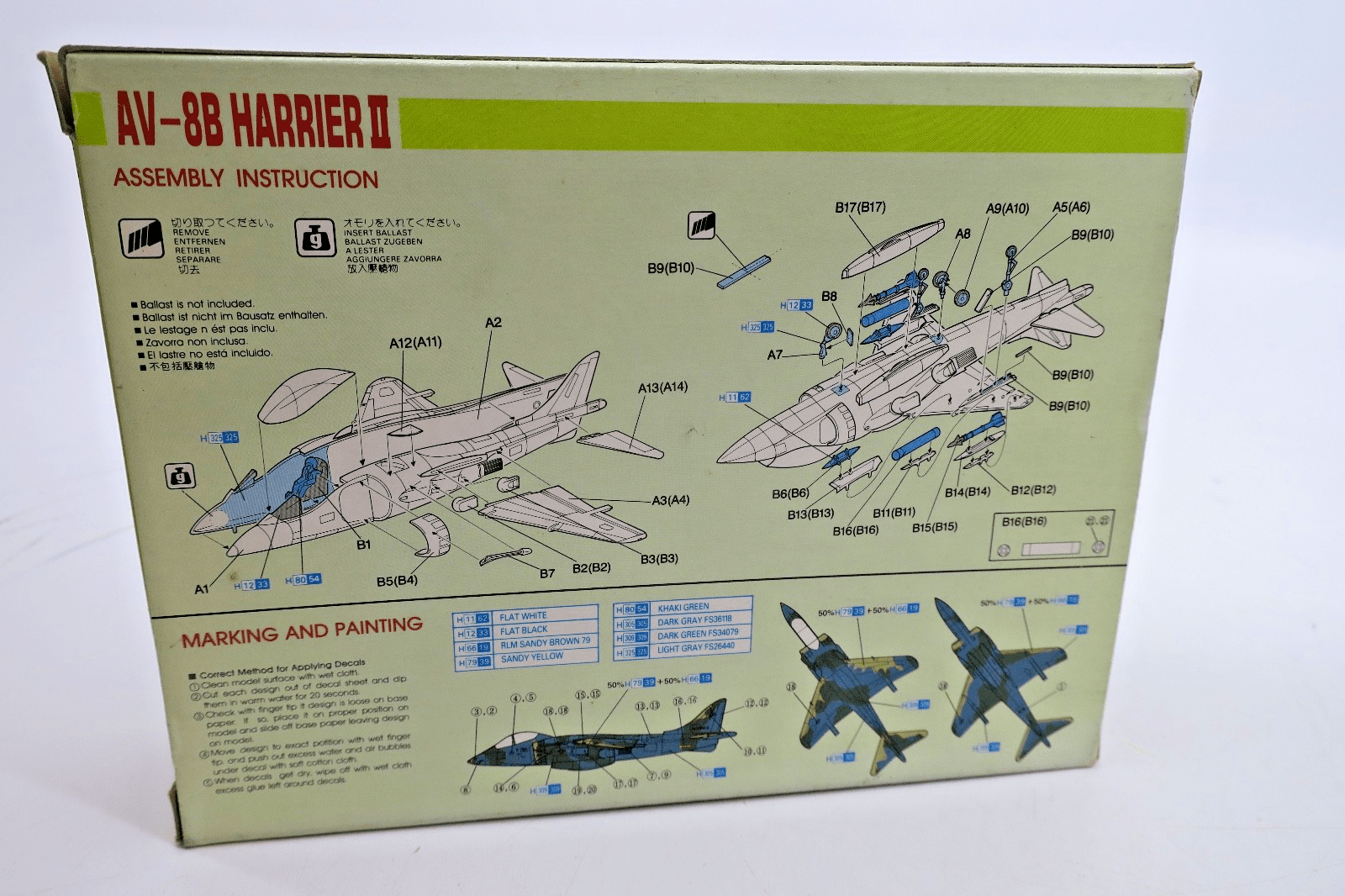 DML 1/144 AV-8B Harrier II Model Kit - WISE GUYS HOBBIES LLC