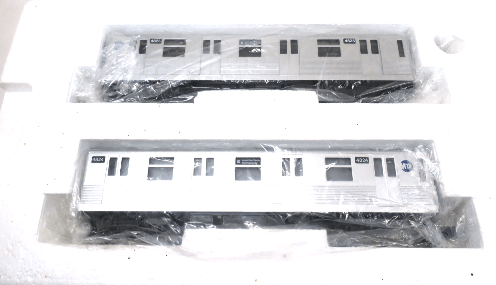 MTH 30 - 2162 - 1 O MTA R - 42 Silver Subway Set with Proto w/PS1 (Set of 4) LN/Box - WISE GUYS HOBBIES LLC