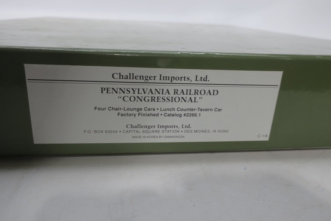 CHALLENGER IMPORTS PRR CONGRESSIONAL LINE HO BRASS 10 CAR SET NEW RARE - WISE GUYS HOBBIES LLC