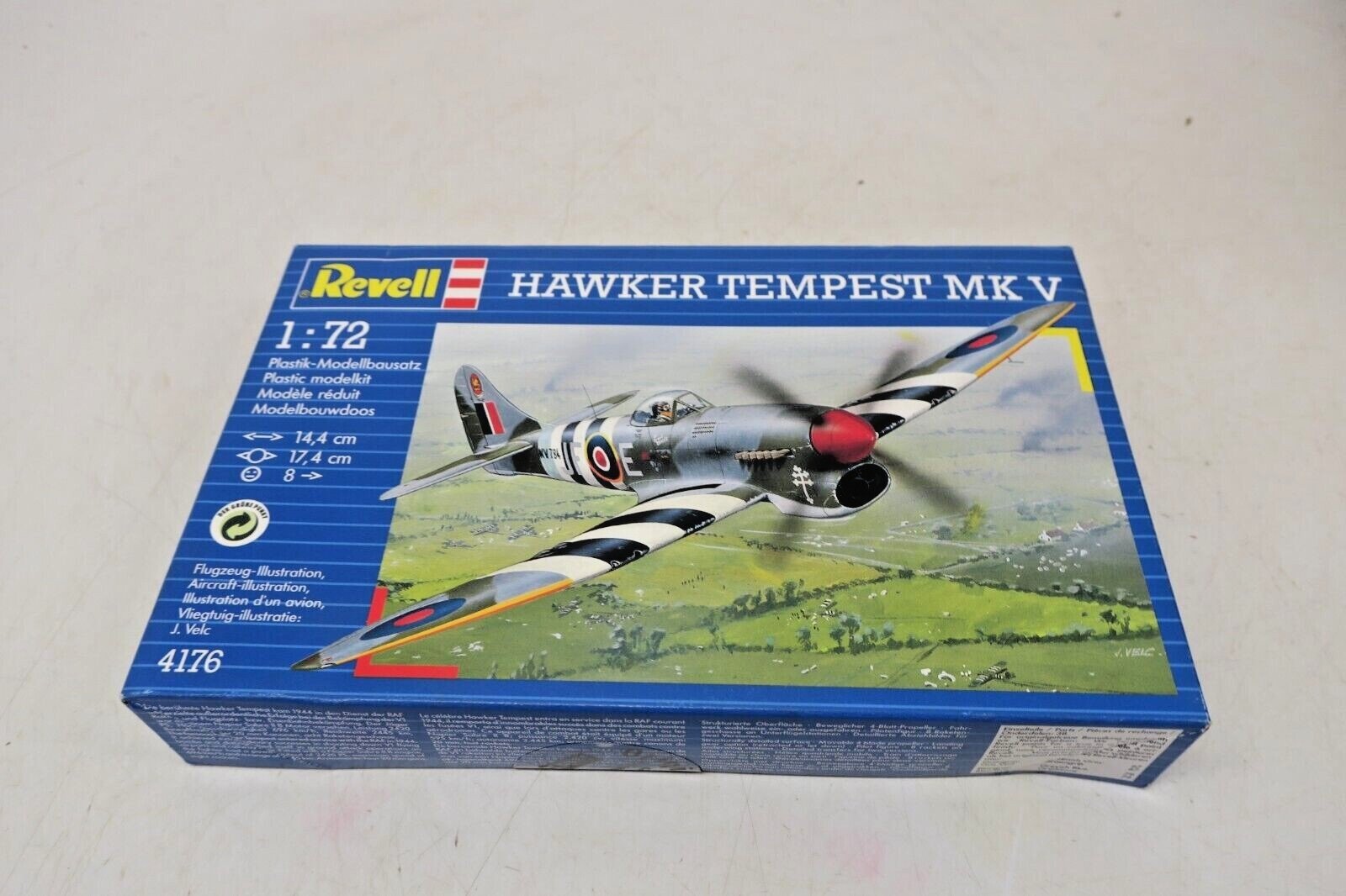 REVELL 1/72 HAWKER TEMPEST MK V KIT 4176 - WISE GUYS HOBBIES LLC