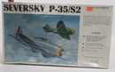 Williams Bros 1/72 Seversky P-35/S2 Plastic Model Kit