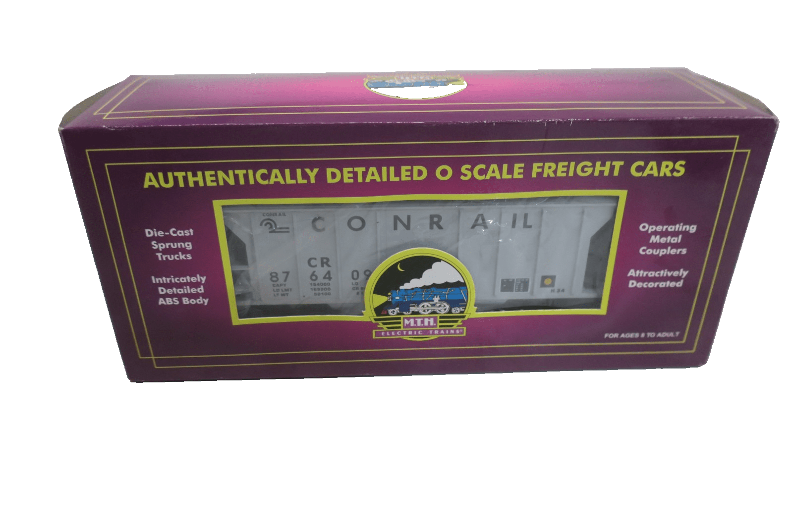 MTH Premier 20 - 90009 CONRAIL PS - 2 Hopper Car O - Scale NEW 876409 - WISE GUYS HOBBIES LLC